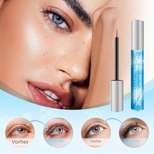 Wimpernserum für Längere & Dichtere Wimpern, Vegan Lash Serum, 5 ml – Ansicht 2