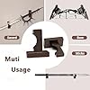 Amazon.com: WLSANX Bow Rack Wall Mount Wooden Bow Hanger Bow Hook Wall ...