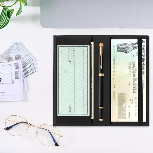 Airkit Starry Dreams Checkbook Cover for Personal, PU Leather for Women - image 8
