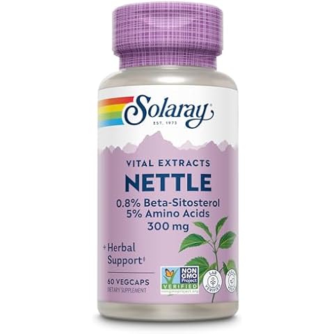 SOLARAY Nettle Root Extract 300mg Cover