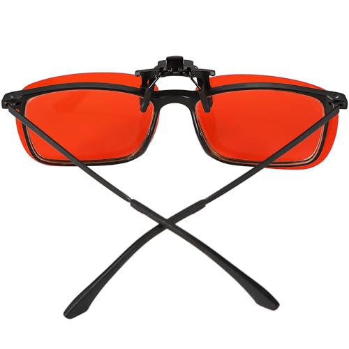 Image of Sleep ZM Blue Light Blocking & Light Sensitivity Clip On Glasses - 14 Lens Types for Comfort, Relaxation, Sleep & Relief