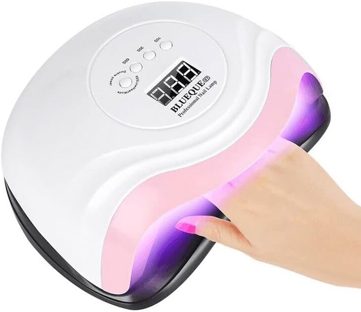 zalati Nagellamp 120W LED UV-licht uithardingslamp met 4 timers snelle droger voor Nail Art Care Tool – 120W