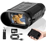 Photo Gallery camzeste 4k binocolo visione notturna, con batteria ricaricabile da 2500mah visione notturna 8x digitale zoom 7-livelli infrarossi 2.4" tft lcd vista 300m visore notturno binocolo con scheda 32gb Photo Gallery camzeste 4k binocolo visione notturna, con batteria ricaricabile da 2500mah visione notturna 8x digitale zoom 7-livelli infrarossi 2.4" tft lcd vista 300m visore notturno binocolo con scheda 32gb