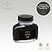 Parker Quink Ink Bottle, Black, 57 ml (1950375)