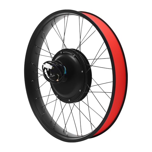 ureggvbu Ebike Kit Fahrrad Motor Elektro E Bike Kit Umbausatz Mit Akku Vorderrad/Hinterrad Elektrofahrrad Conversion Fahrrad Elektromotor Electric Bicycle Pedelec 1000w