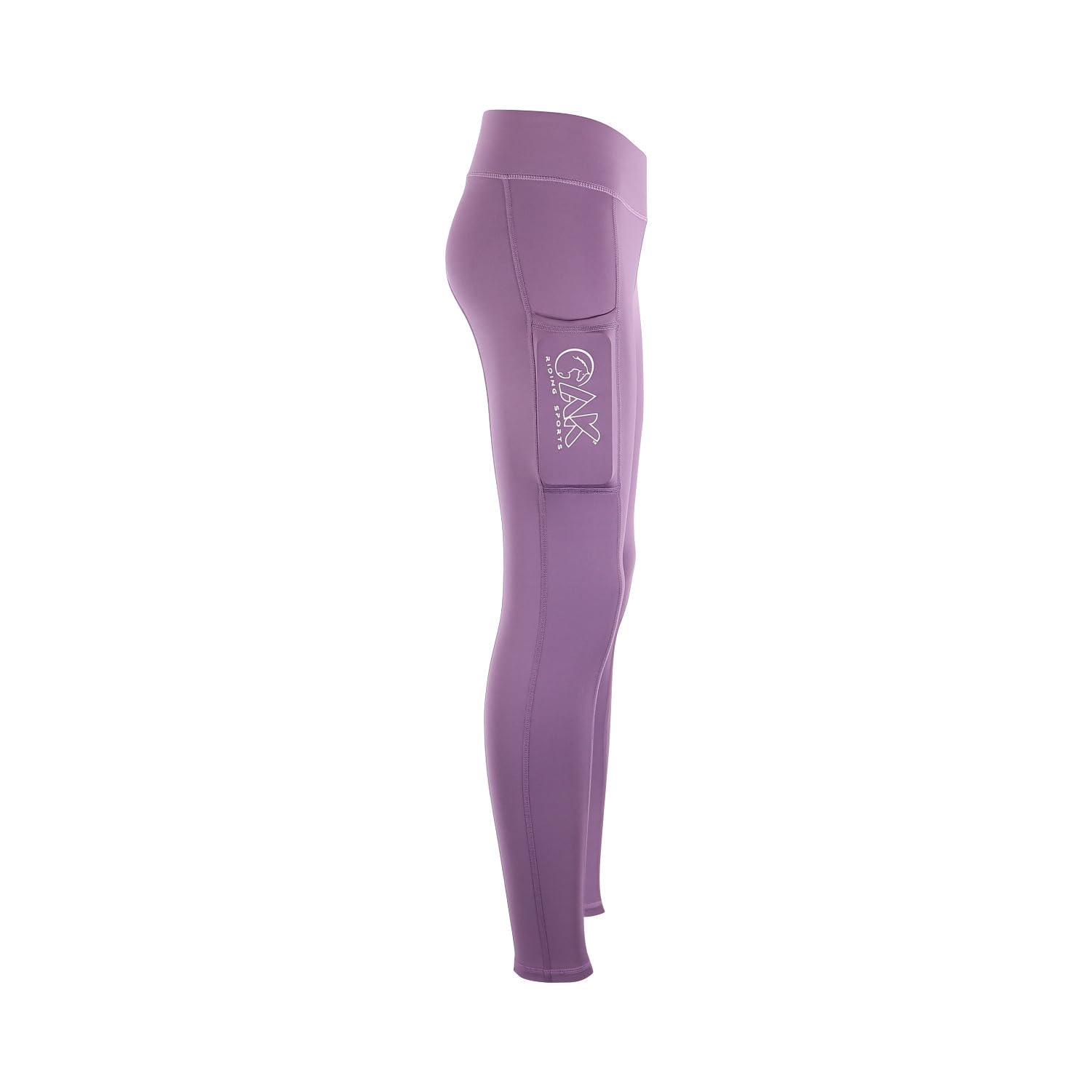 AK Oreo AKRS-6052-01 - Pantalones de equitación transpirables de cintura alta con agarre de silicona para asiento completo