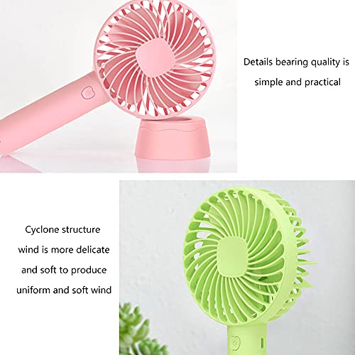 Ventilateur de mini taille portable rechargeable USB 800 mAh de bureau
