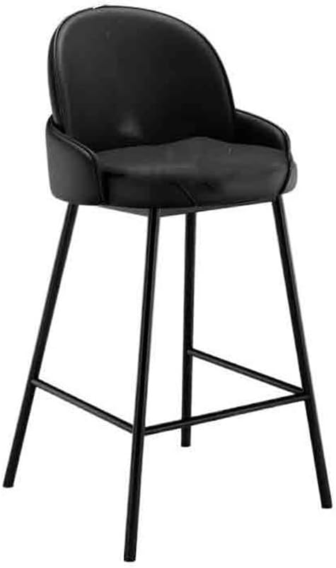 Height Bar Stools Restaurant High Stools Home Bar Stools Bar Stools Light Luxury High Stools Island Counter Chairs for Kitchen Island(Orange)