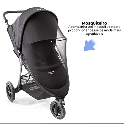 Carrinho de Bebê Gia XP, Maxi-Cosi, Midnight Black
