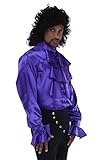 UNDERWRAPS Men's Pop Star Costume Shirt Purple