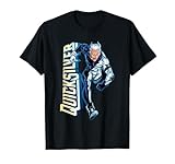 Marvel Comics Retro Classic Quicksilver Running Portrait T-Shirt