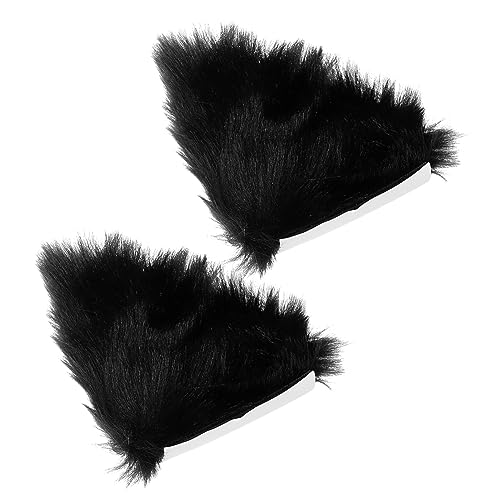 NAMOARLY 1pair Adorable Cat Ear Helmet Decor Stickers Replaceable Helmet Ear Ornaments for Motorcycles Scooters Chic Design for Personal Expression