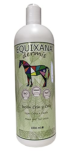 DERMIS LOCION CRIN ET COLA combat le grattage et fortifie les crins du cheval 1000 ml
