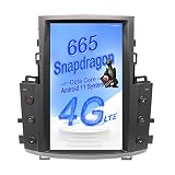ZWNAV 13.6 inch Qualcomm Tesla Style Touch Screen Car Stereo for Lexus LX570 LX 570 2007-2015 Radio Android Auto Replacement Unit Audio Multimedia Player GPS Navigation