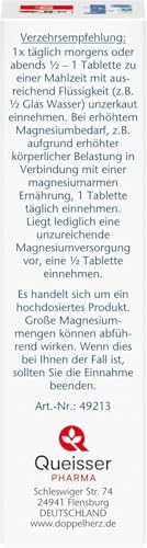 Doppelherz Magnesium 600 Tag und Nacht 2-Phasen-DEPOT - Magnesium trägt zur normalen Muskelfunktion bei - Hochdosiert - 30 DEPOT-Tabletten
