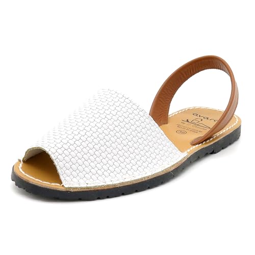 Sandales d'été en cuir véritable pour vos promenades en bord de mer et terrasses