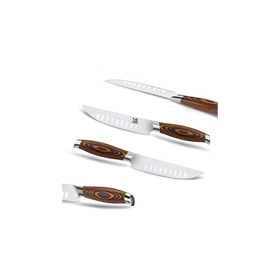 MSY-BIGSUNNY-Steak-Knife-Set-4-Piece-German-Steel-5-Inch-Blade-High-end-Ergonomic-Handle-Steakhouse-Knife-Set-Steak-Knife-Set-5 MSY BIGSUNNY Steak Knife Set, 4-Piece, German Steel 5-Inch Blade, High-end Ergonomic Handle Steakhouse Knife Set (Steak Knife Set 5")