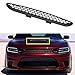 Hubceuo Car Front Hood Scoop Bezel Mesh Intake Grille Cover 68202462AD for Charger 2016-2021, black, 500162408