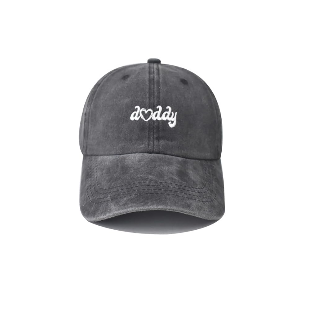 Haft rodzicielski dziecko, denim, męskie czapki z daszkiem, klasyczna czapka outdoorowa unisex czapki z daszkiem, czapka kierowcy ciężarówki taty