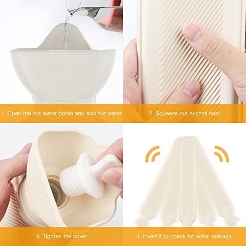 HIULLEN Borsa dell'acqua calda lunga con