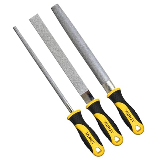 3-Piece Diamond File Set for Sharpening