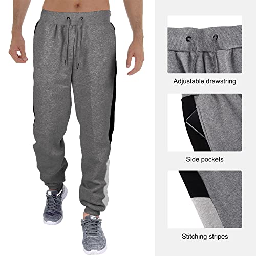 CMTOP Joggingbroek heren sportbroek katoen mannen lange vrijetijdsbroek trainingsbroek heren broek sweatpants met zakken trekkoord slim fit cargobroek - Image 4