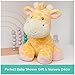 GUND Baby Safari Friends Giraffe Keywind Musical Plush, Plays Brahms’ Lullaby, Stuffed Animal Sensory Toy for Ages 10 Months and Up, Yellow, 9”