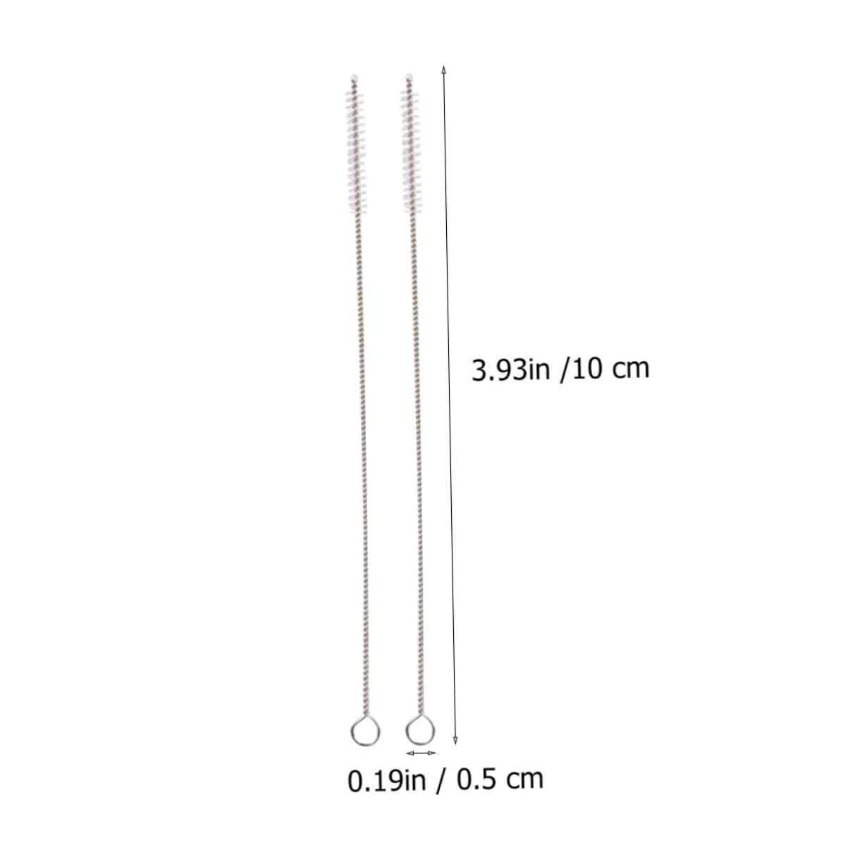 Healeved 15pcs Wire Brush Cleaning Brush for Straws Drinking Straw Brush Water Bottles Straw Test Tube Brush Bottle Cleaner Brush Tumbler Straw Cup Cleaning Brush Pipette 304?