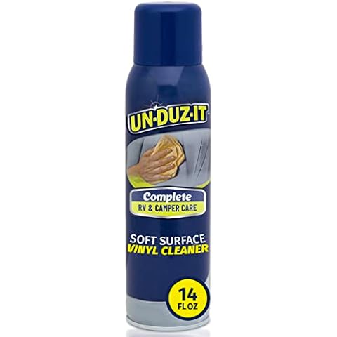 UN-DUZ-IT RV Soft Surface and Vinyl Cleaner, Multi-Surface Cleaner and Stain Remover for RVs and Campers, 14 oz Spray Can Cover
