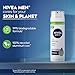 NIVEA MEN Sensitive Shave Gel with Vitamin E, Soothing Chamomile and Witch Hazel Extracts, 3 Pack of 7 Oz Cans