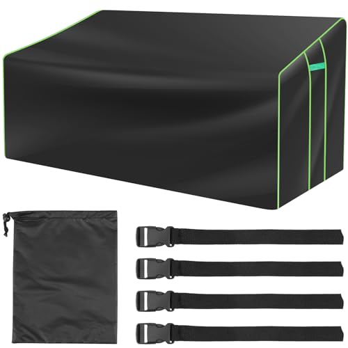 Gartenbank Abdeckung 3 Sitzer 201x110x64/80cm Abdeckung Gartensofa Oxford-Stoff mit Kordelzug 4 Verstellbare Schnellverschlüsse Wasserdicht Schutzhülle Lounge Sofa für Gärten Außenbänke Gartenbank Abdeckung 3 Sitzer 201x110x64/80cm Abdeckung Gartensofa Oxford-Stoff mit Kordelzug 4 Verstellbare Schnellverschlüsse Wasserdicht Schutzhülle Lounge Sofa für Gärten Außenbänke