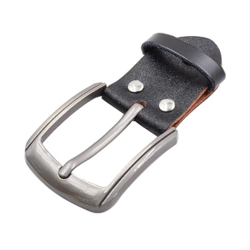 Lodoot Hebilla de cinturón de aleación clásica, hebillas de cinturón de una sola punta, regalos de cumpleaños para hombres unisex, hebilla de cinturón de repuesto, hebilla de cinturón de aleación de