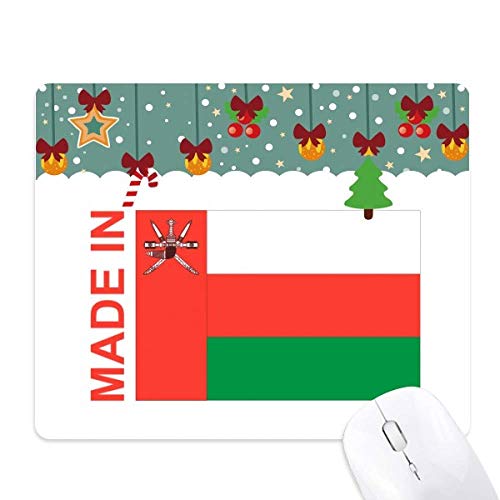 Tapis de souris Noël en caoutchouc Country Love, fabriqué à Oman