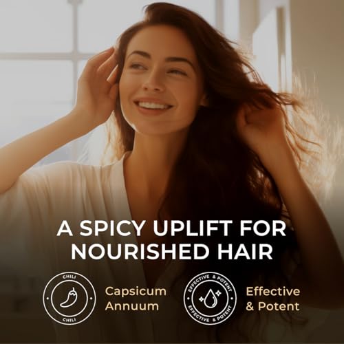 Image of 100% Pure Chili Essential Oil - 0.34 Fl Oz - Chili Oil for Hair, Skin, Diffuser, Aromatherapy & DIY Candle Making Scent