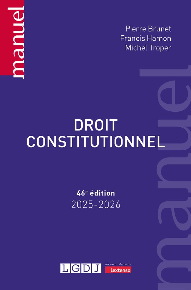 Droit constitutionnel (2025-2026)