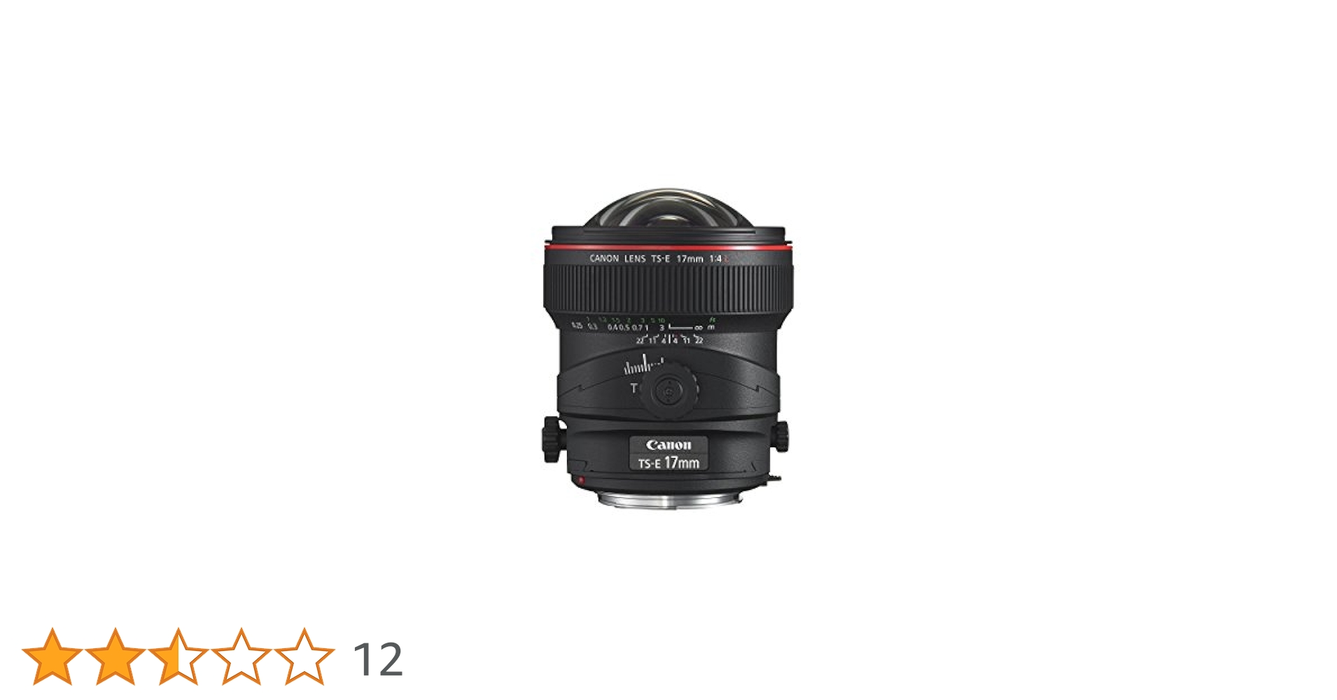Canon TS-E 17mm f/4L ティルトシフトレンズ EFレンズ Canon TS-E17mmF4L キヤノンEFマウント超広角ティルト