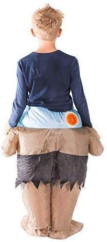 Miniatura 3 de Bodysocks Disfraz inflable aterrador de Frankenstein Ride para niños (edad 6+)