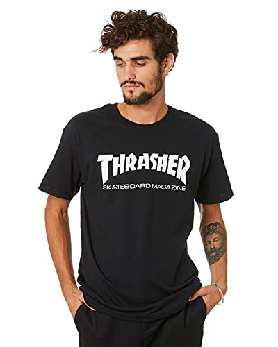 Thrasher Skate Mag Short Sleeve T-Shirt Medium Black