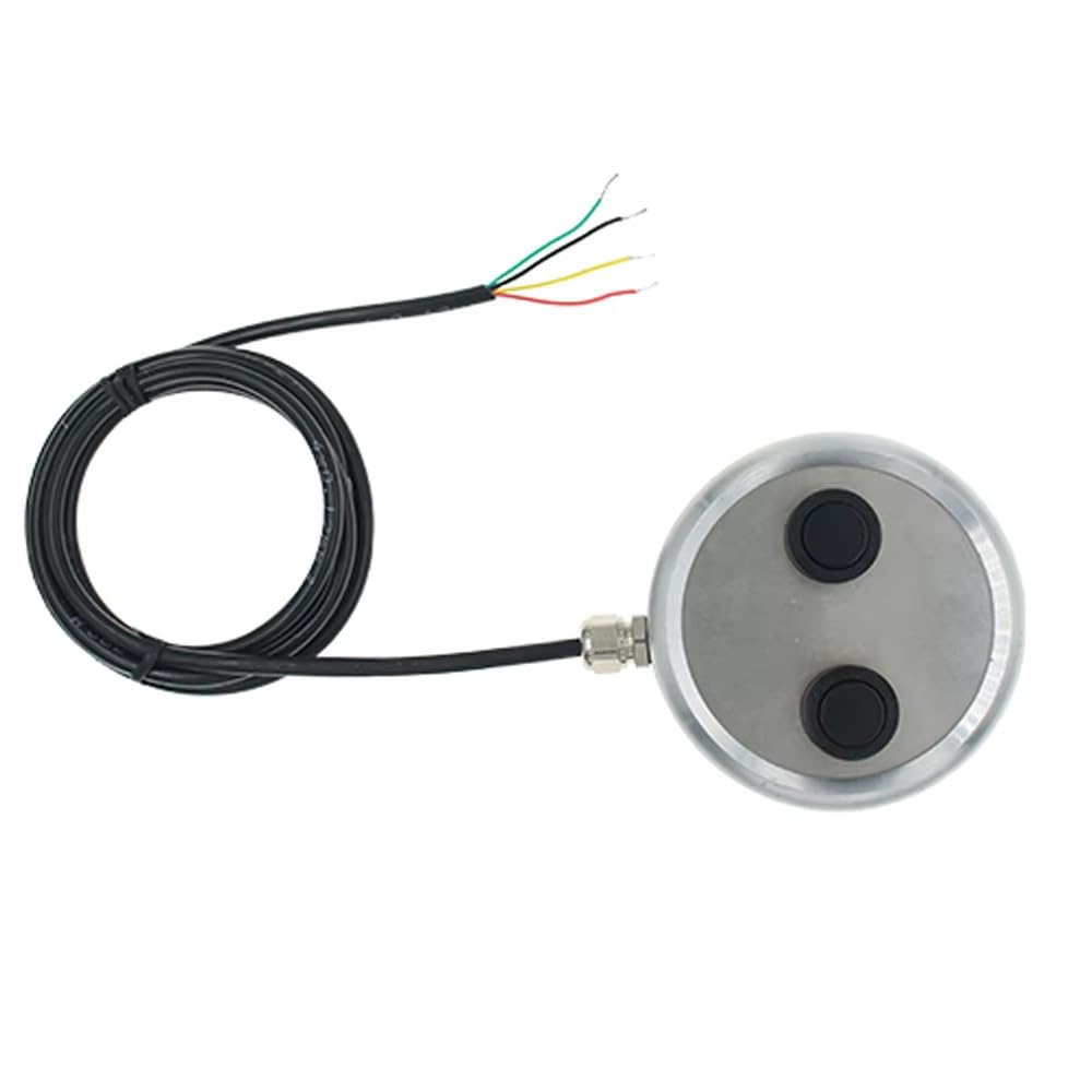 Toplionace Controlador de Sensor Ultrasónico Magnético de Nivel de Líquido de Acero Inoxidable, Transmisor Integrado para Medidor de Nivel de Líquido (0-10V, 5.0M)