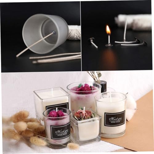 Cotton Candle Wicks 24-Strand 61m con 100 Bases Plásticas miniatura 4