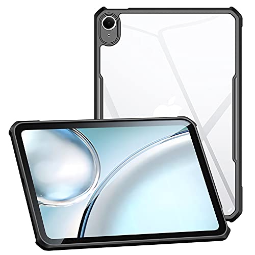 �y�t���ی�t�B�����t���z iPad mini 6 �P�[�X 2021 ��6���� 8.3�C���` �n�[�h �n�C�u���b�h TPU + �|���J�[�{�l�[�g ��d�\�� �ϏՌ� �^�b�`�y���z���@�\ �[�d�Ή� Touch ID �w��F�ؑΉ� ���M�d�l �N���A ���� �X�g���b