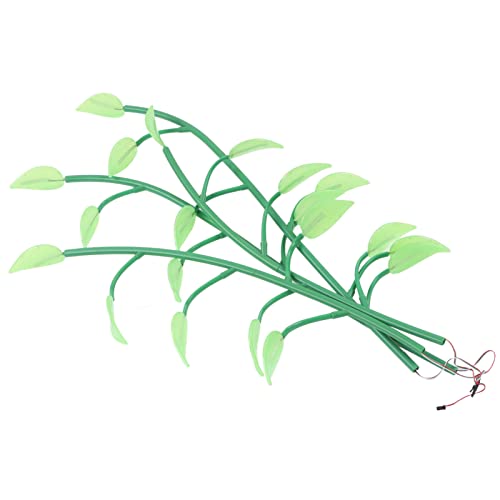 Haofy The Magical LED Houseplant, Lámpara LED para Plantas de Interior, Decoración Interior, Luz Nocturna Programable, Decoración de Plantas de Plástico de Color Cambiable