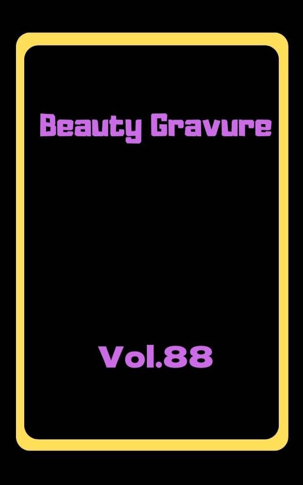 Beauty Gravure Vol 88 guide d'inspiration pour photographes et passionnés de culture