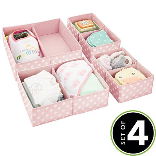 Mdesign 02396MDCOEU Fabric Drawer Organizer Bins thumb #1
