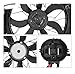 Engine Radiator Cooling Fan Assembly for Jeep for Dodge for Grand for Cherokee 2014-2021 for Grand for Cherokee 2022