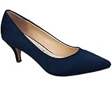 zapato salon tacon medio ancho Estos zapatos de tacón puede llevar en la primavera y el verano.