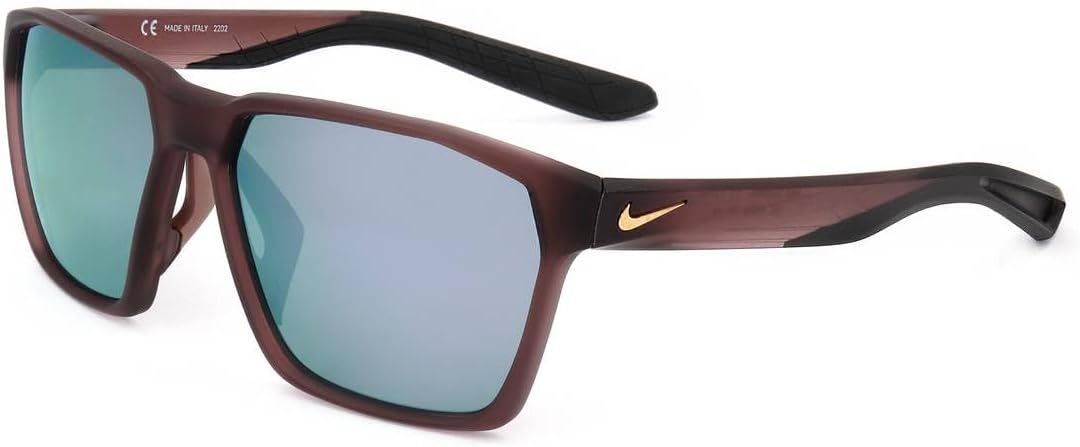 Nike Maverick S Hexagonal Sunglasses, Matte Smokey Mauve, 55/15/135