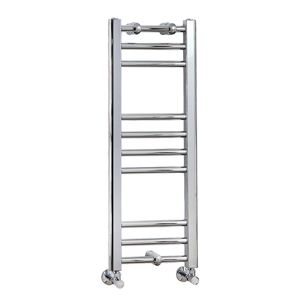 Milano Grey/Chrome Kent - Straight Heated Towel Rail 1000Mm X 300Mm
