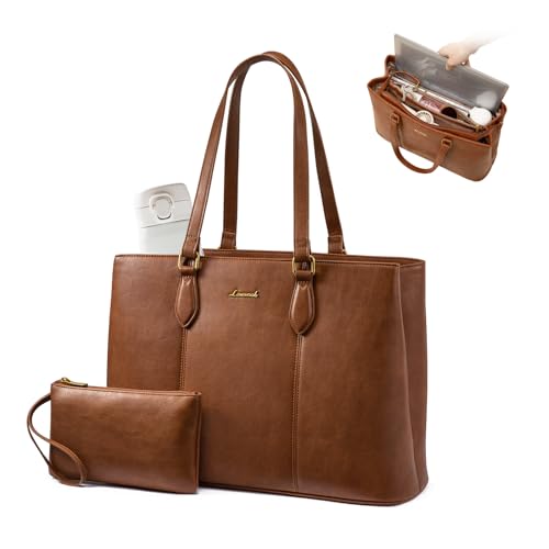 LOVEVOOK Vintage PU Leather Tote
