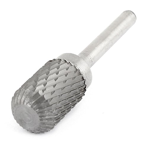 Aexit 6mm Shank Abrasive Mounted Points 16mm x 25mm Tungsten Carbide Cylinder Grinding Diamond Grinding Mounted Points Mounted Point